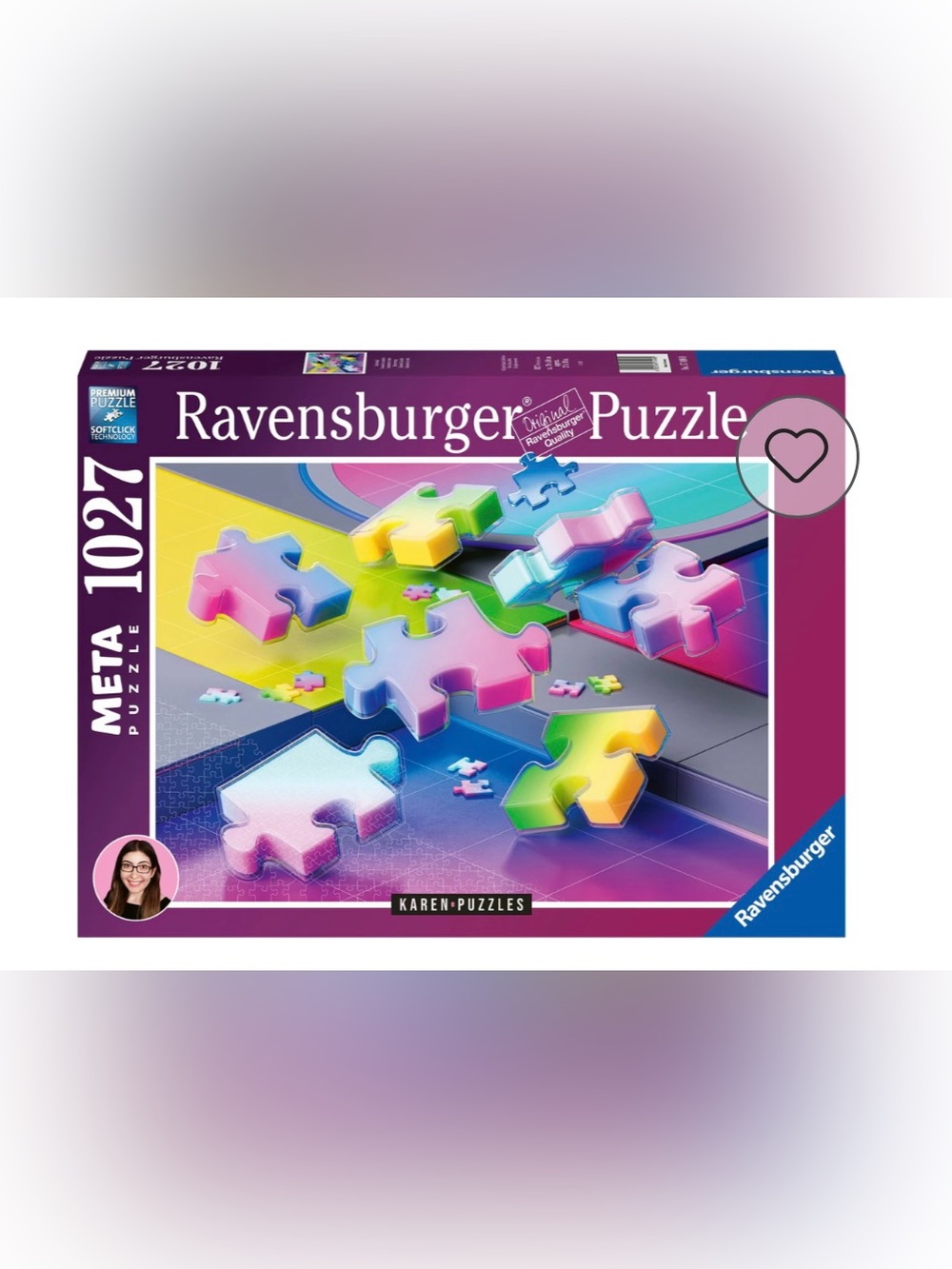 Ravensburger 1000 pc Gradient Cascade puzzle
